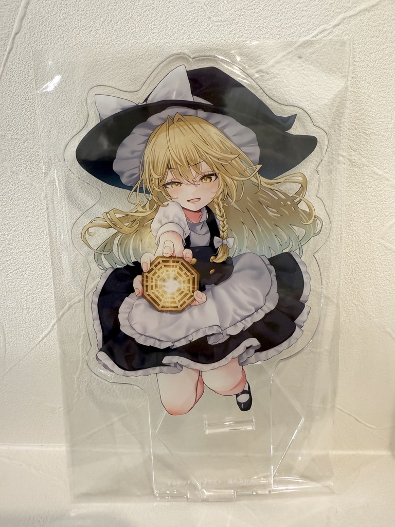 東方Project 霧雨魔理沙B アクリルフィギュア(すなめりドリル)