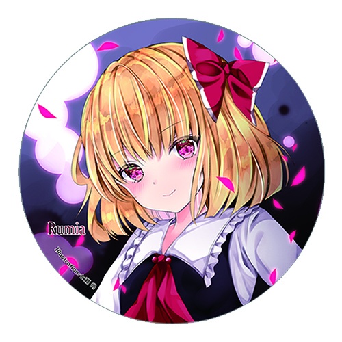 東方Project ルーミアA 缶バッジ(すなめりドリル)