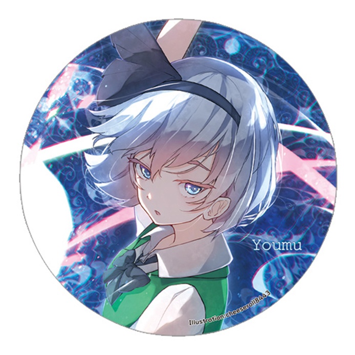 東方Project 魂魄妖夢A 缶バッジ(すなめりドリル)