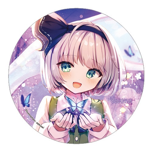 東方Project 魂魄妖夢E 缶バッジ(すなめりドリル)