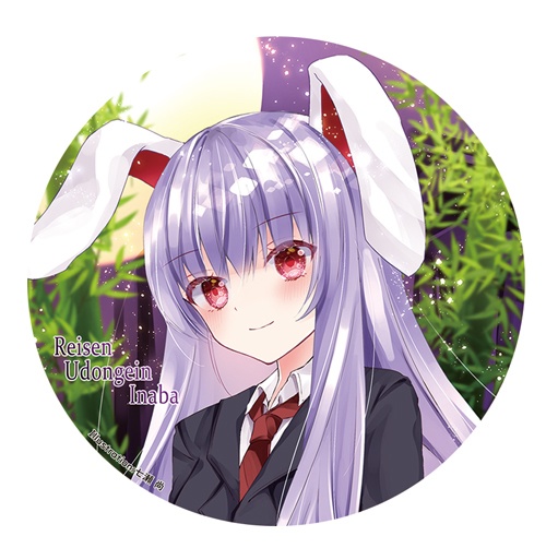 東方Project 鈴仙優曇華院イナバD 缶バッジ(すなめりドリル)