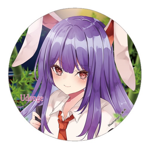 東方Project 鈴仙優曇華院イナバA 缶バッジ(すなめりドリル)