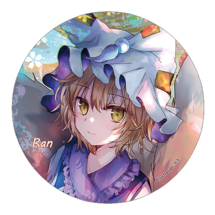 東方Project 八雲藍B 缶バッジ(すなめりドリル)