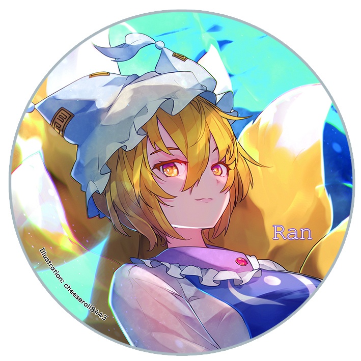 東方Project 八雲藍A 缶バッジ(すなめりドリル)