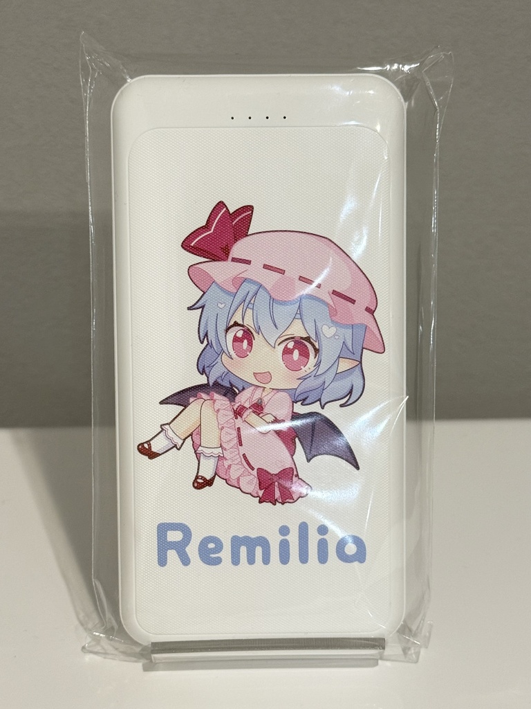 東方project レミリア・スカーレットs-1モバイルバッテリー(ハチワレキッド)