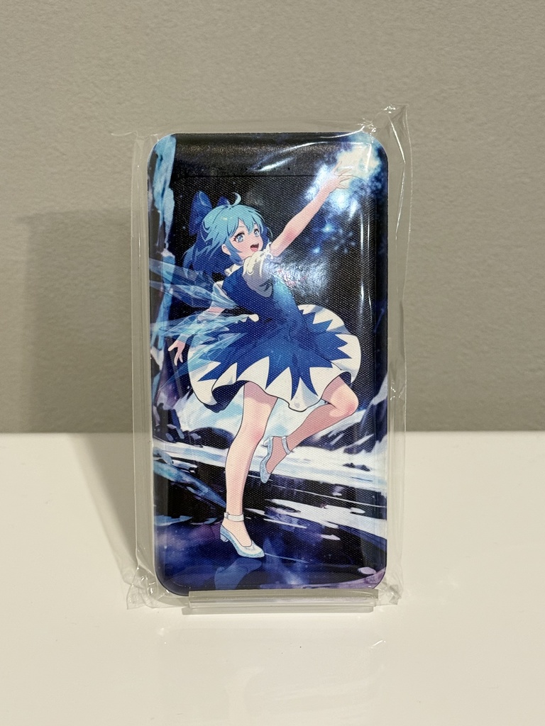 東方project チルノc-1 モバイルバッテリー(ハチワレキッド)