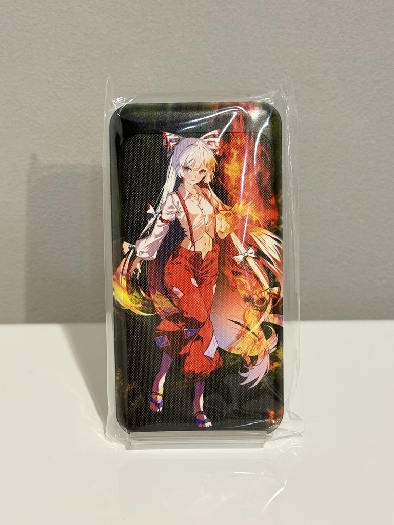 東方project 藤原妹紅c-1 モバイルバッテリー(ハチワレキッド)