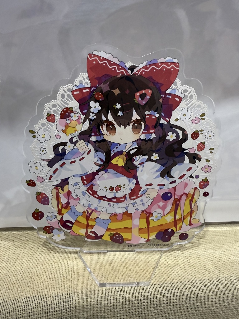 東方Project アクリルフィギュア  博麗霊夢C(すなめりドリル)