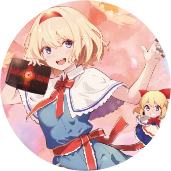 東方Project アリス・マーガトロイドA 缶バッジ(ハチワレキッド)