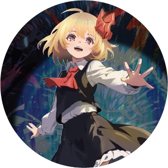 東方Project ルーミアA 缶バッジ(ハチワレキッド)
