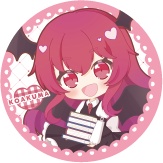 東方Project 小悪魔 缶バッジ(ハチワレキッド)