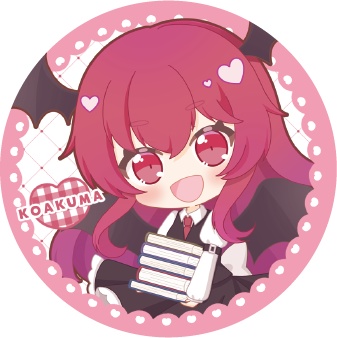 東方Project 小悪魔 缶バッジ(ハチワレキッド)