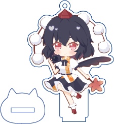 東方Project 射命丸文 ミニアクリルフィギュア(ハチワレキッド)