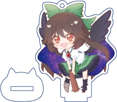 東方Project 霊烏路空 ミニアクリルフィギュア(ハチワレキッド)