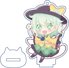 東方Project 古明地こいし ミニアクリルフィギュア(ハチワレキッド)
