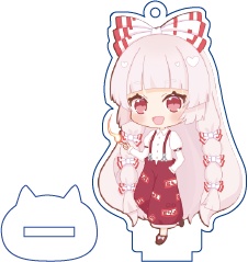 東方Project 藤原妹紅 ミニアクリルフィギュア(ハチワレキッド)