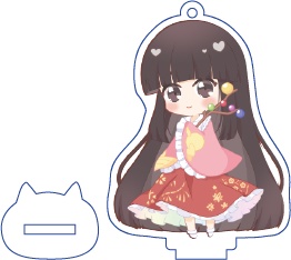 東方Project 蓬莱山輝夜 ミニアクリルフィギュア(ハチワレキッド)