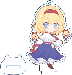 東方Project アリス・マーガトロイド ミニアクリルフィギュア(ハチワレキッド)