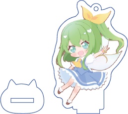 東方Project 大妖精 ミニアクリルフィギュア(ハチワレキッド)