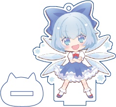 東方Project チルノ ミニアクリルフィギュア(ハチワレキッド)