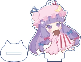 東方Project パチュリー・ノーレッジ ミニアクリルフィギュア(ハチワレキッド)