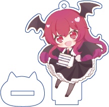 東方Project 小悪魔 ミニアクリルフィギュア(ハチワレキッド)