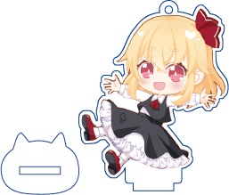 東方Project ルーミア ミニアクリルフィギュア(ハチワレキッド)