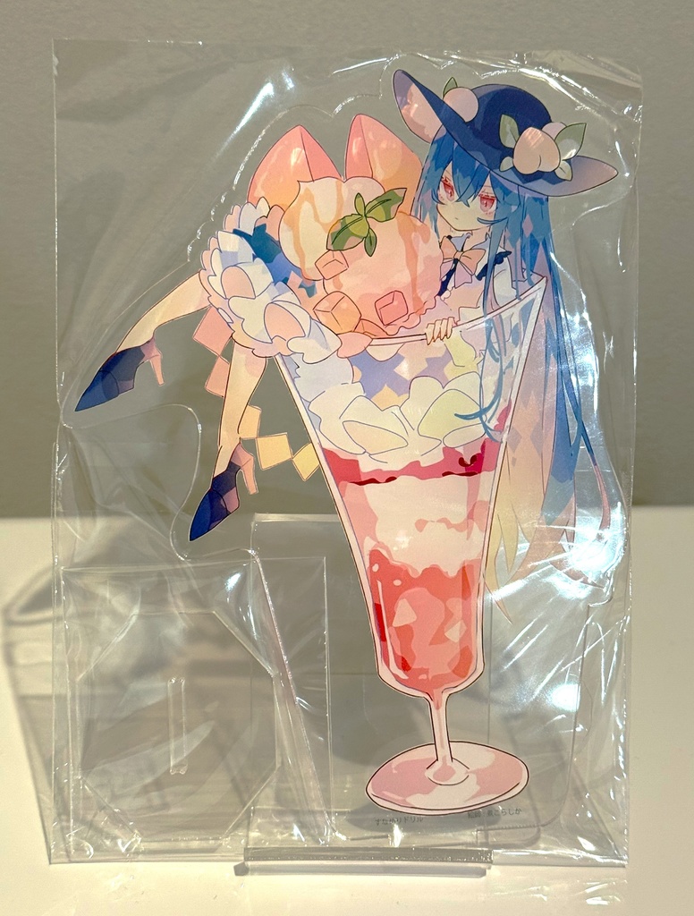 東方Project 比那名居天子B アクリルフィギュア(すなめりドリル)