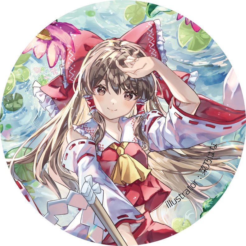 東方Project 博麗霊夢B 缶バッジ(ハチワレキッド)