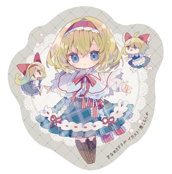 東方Project アリス・マーガトロイド ステッカー(すなめりドリル)
