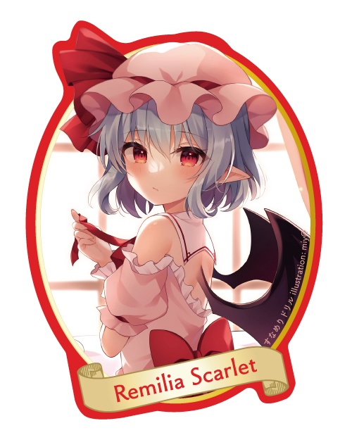 東方Project レミリア・スカーレットB ステッカー(すなめりドリル)