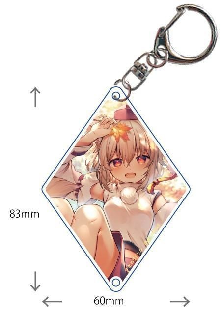 東方Project 犬走椛 アクリルキーホルダー(すなめりドリル)