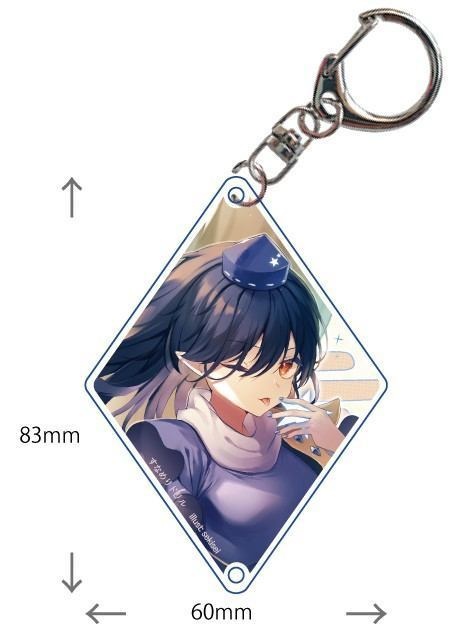 東方Project 飯綱丸龍 アクリルキーホルダー(すなめりドリル)