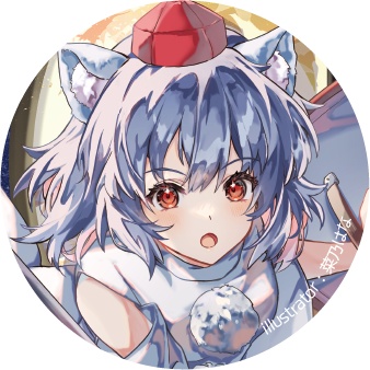 東方Project 犬走椛A 缶バッジ(ハチワレキッド)