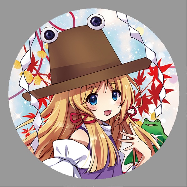 東方Project 洩矢諏訪子 缶バッジ(ぱいそんきっど)
