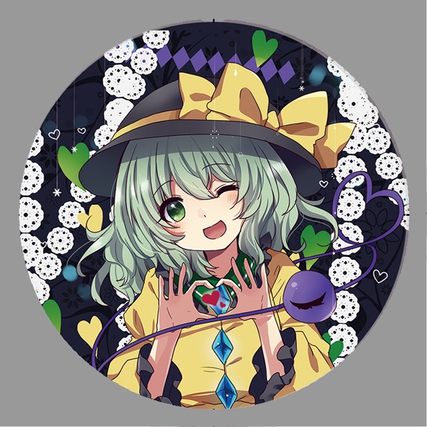 東方Project 古明地こいし 缶バッジ(ぱいそんきっど)