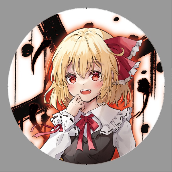 東方Project ルーミア 缶バッジ (ぱいそんきっど)