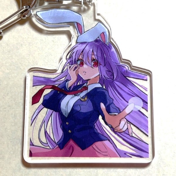 東方Project 鈴仙優曇華院イナバB アクリルキーホルダー(ぱいそんきっど)