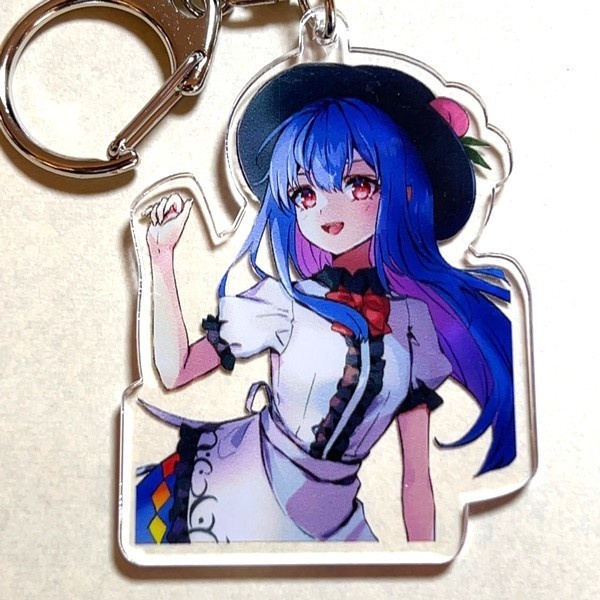 東方Project 比那名居天子B アクリルキーホルダー(ぱいそんきっど)