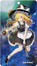 東方Project 霧雨魔理沙B アクリルキーホルダー(ハチワレキッド)