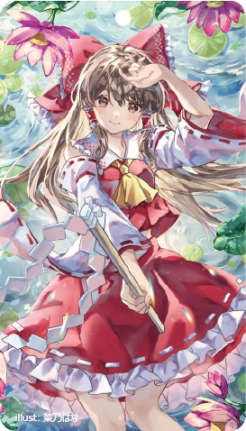 東方Project 博麗霊夢B アクリルキーホルダー(ハチワレキッド)