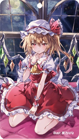 東方Project フランドール・スカーレットB アクリルキーホルダー(ハチワレキッド)