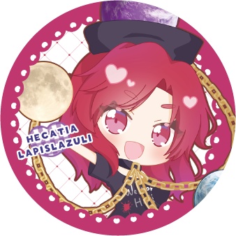 東方Project ヘカーティア・ラピスラズリ 缶バッジ(ハチワレキッド)