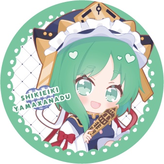 東方Project 四季映姫・ヤマザナドゥ 缶バッジ(ハチワレキッド)