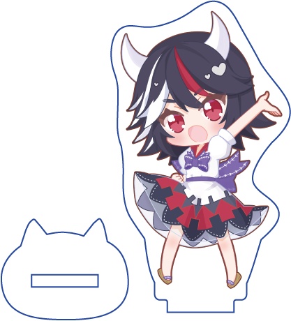 東方Project 鬼人正邪 アクリルフィギュア(ハチワレキッド)