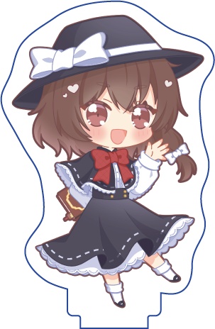 東方Project 宇佐見蓮子 アクリルフィギュア(ハチワレキッド)