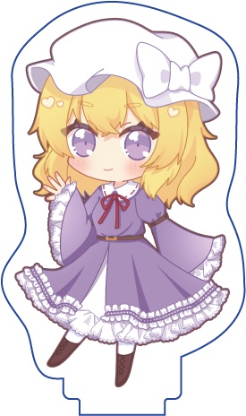 東方Project マエリベリー・ハーン アクリルフィギュア(ハチワレキッド)