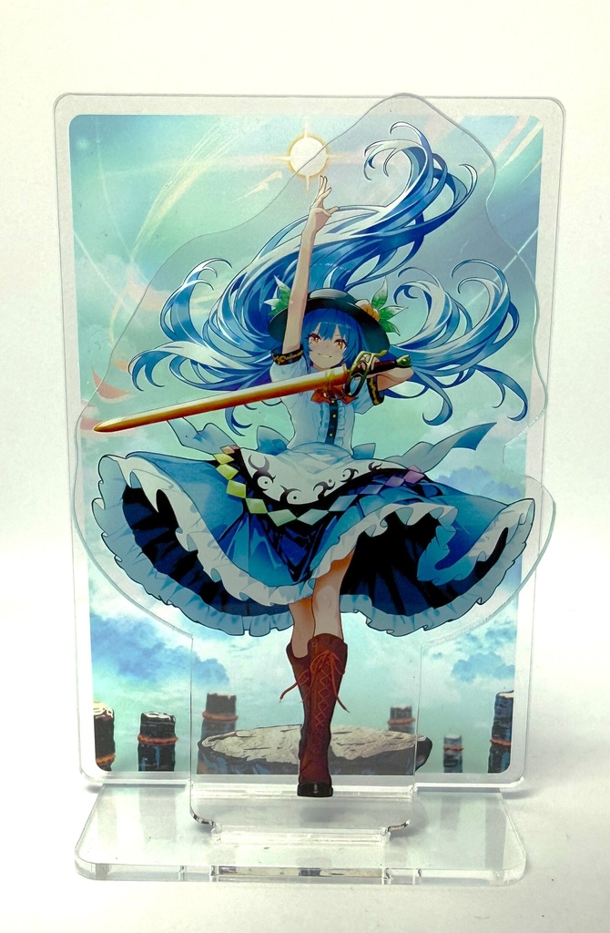 東方Project 比那名居天子 ジオラマアクスタ(ハチワレキッド)