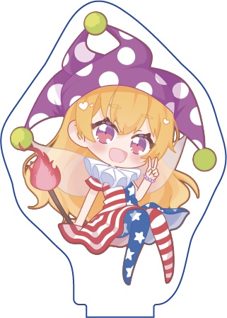 東方Project クラウンピース アクリルフィギュア(ハチワレキッド)