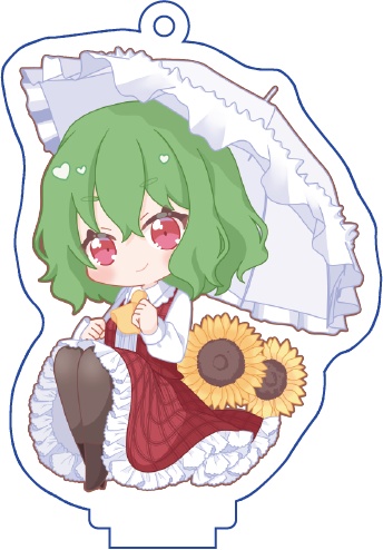 東方Project 風見幽香　アクリルフィギュア(ハチワレキッド)